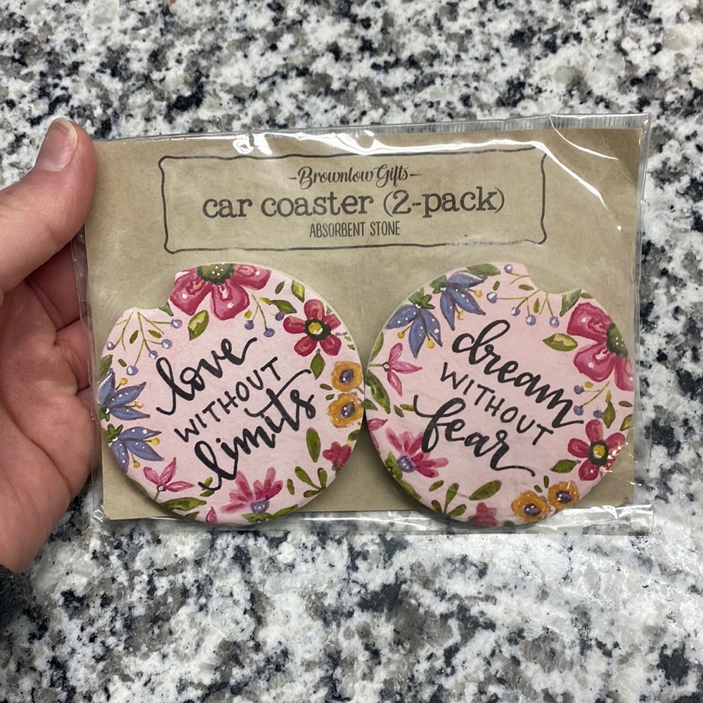 Coasters- pack of 2